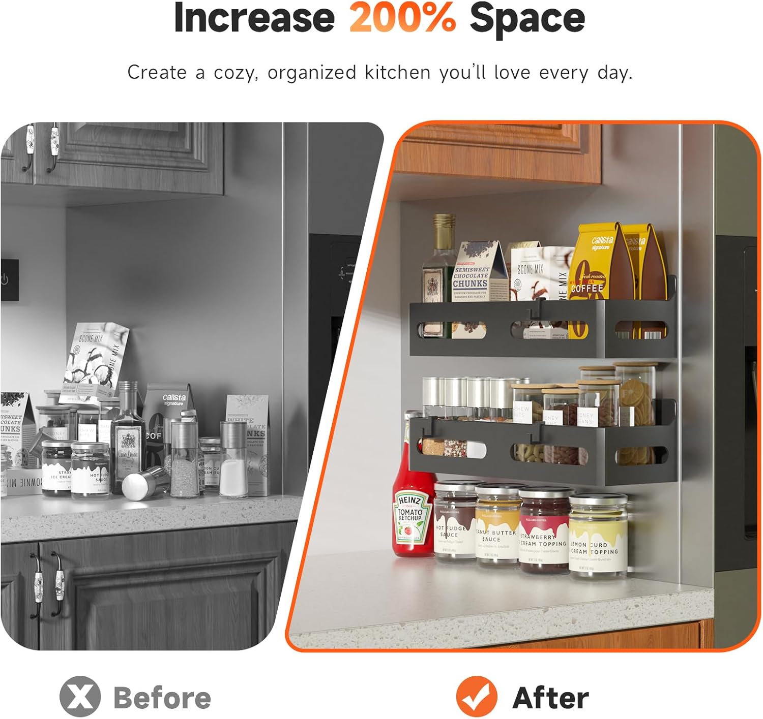 Slim Magnetic Spice Shelf image 3