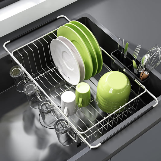 Expandable In-Sink Dish Rack
