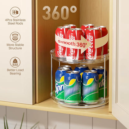 Two-Tier Lazy Susan Organizer image 2