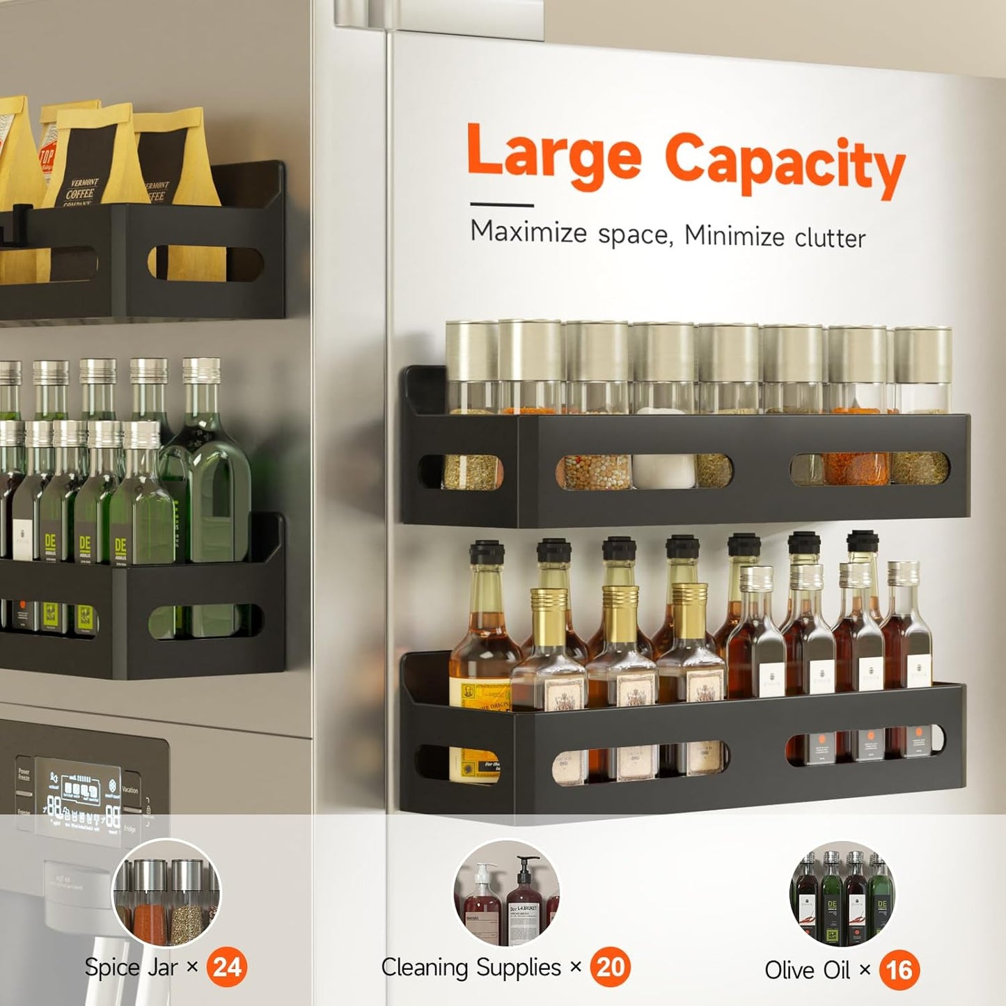 Slim Magnetic Spice Shelf image 4