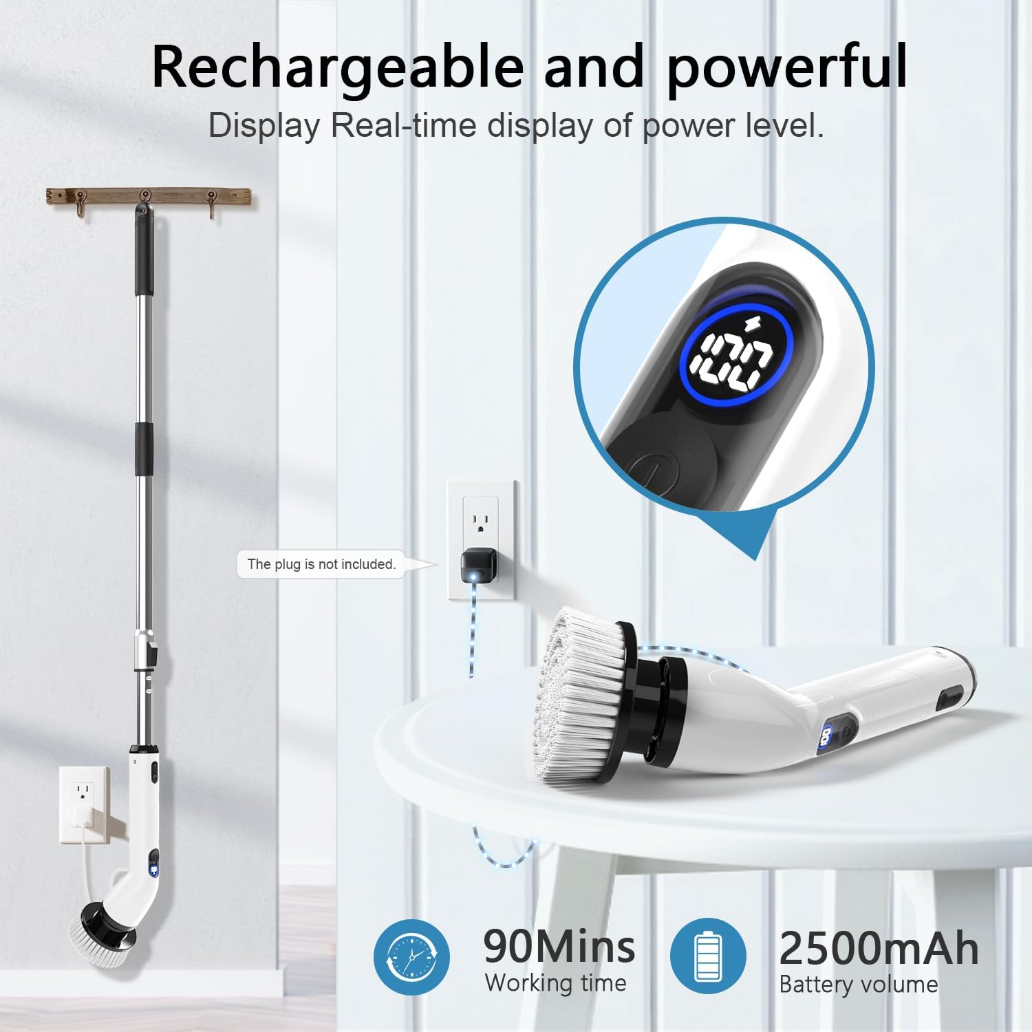 Cordless Bathroom Spin Scrubber image 5