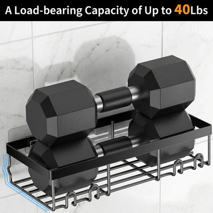 Wall Mounted Shower Storage Rack image 3