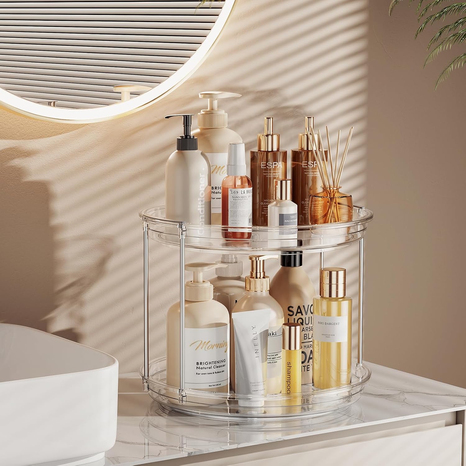 Two-Tier Lazy Susan Organizer image 5