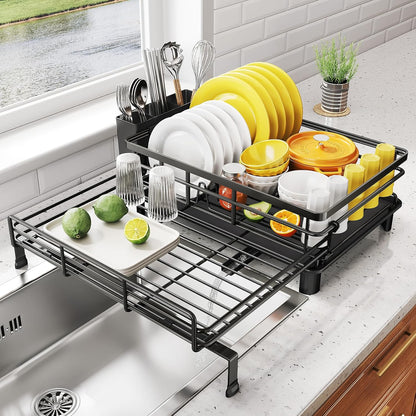 Extendable Over Sink Dish Drying Rack