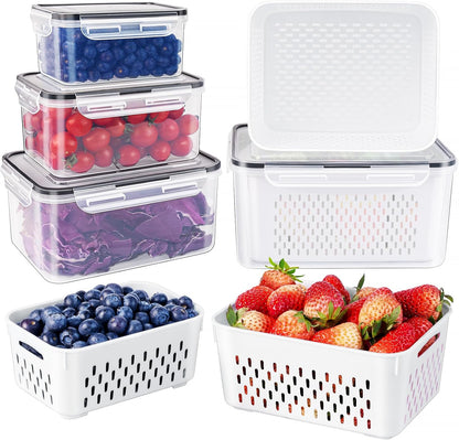 Stackable Produce Storage Containers