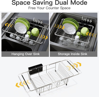 Expandable In-Sink Dish Rack image 2