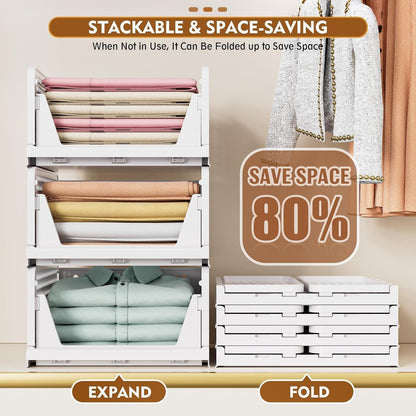 Stackable Closet Storage Baskets image 5